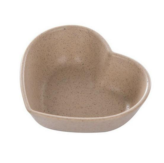 Wheat Straw Kitchen Seasoning Dish - Creative Round Plastic Plate for Dipping Sauce & Snacks