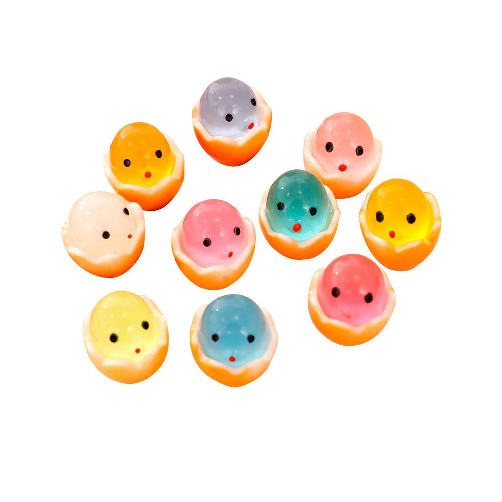 Luminous Cartoon Chick DIY Ornament for Kids - Holiday & Desk Gift