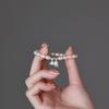 French Retro Imitation Pearl Lotus Seedpod Handmade Bracelet for Women Light Luxury Unique Niche Joyful Bead Bracelet