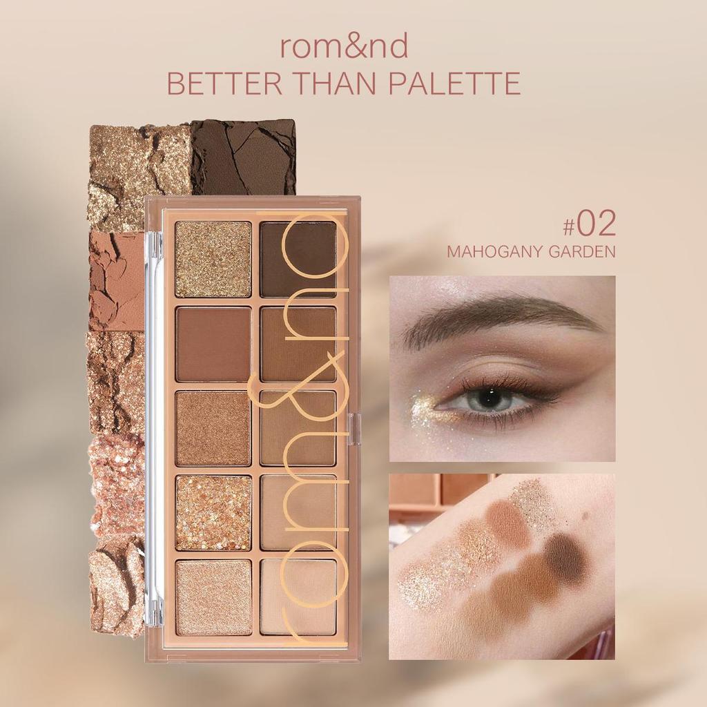 Rom&nd Romand BETTER THAN PALETTE 6-8.5g/0.21-0.3oz (8 Color Options)