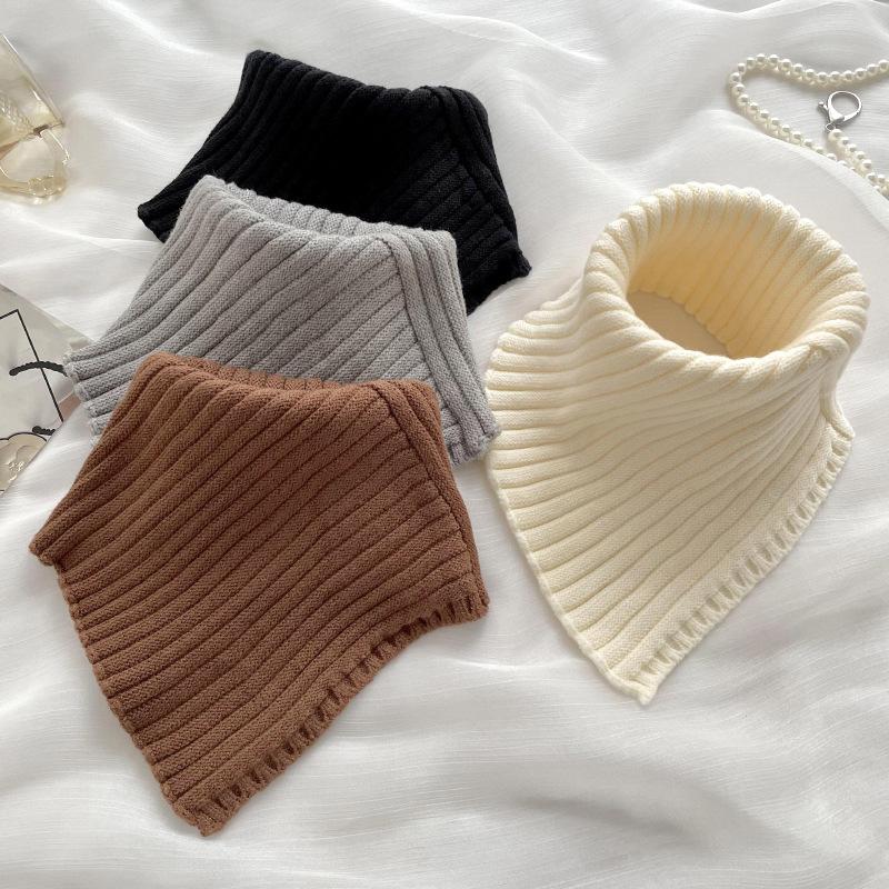 Fashion Warm Detachable Turtleneck Neck Warmer Scarf Knitted Fake Collar