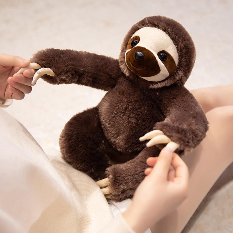New Orangutan Sloth Wild Boar Doll Super Soft Stuffed Animals Pig Gorilla Monkey Plush Toys Cartoon Decor Birthday Gifts