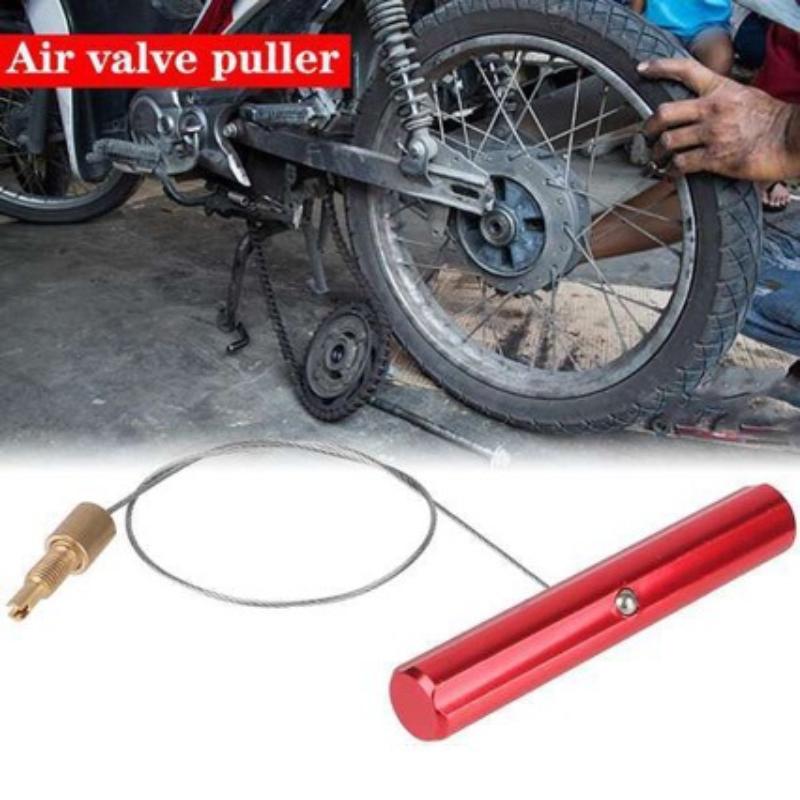 Tire Valve Core Puller Remover Installer Tool Labor Saving Valve Stem Repair Tool For Motorcycle Bicycle Tyre Changing Repair