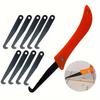Professional Tile Gap Repair Tool Cleaning and Removal Grout Hand Tools Notcher Collator Tile Gap Repair Tool Hook Knife