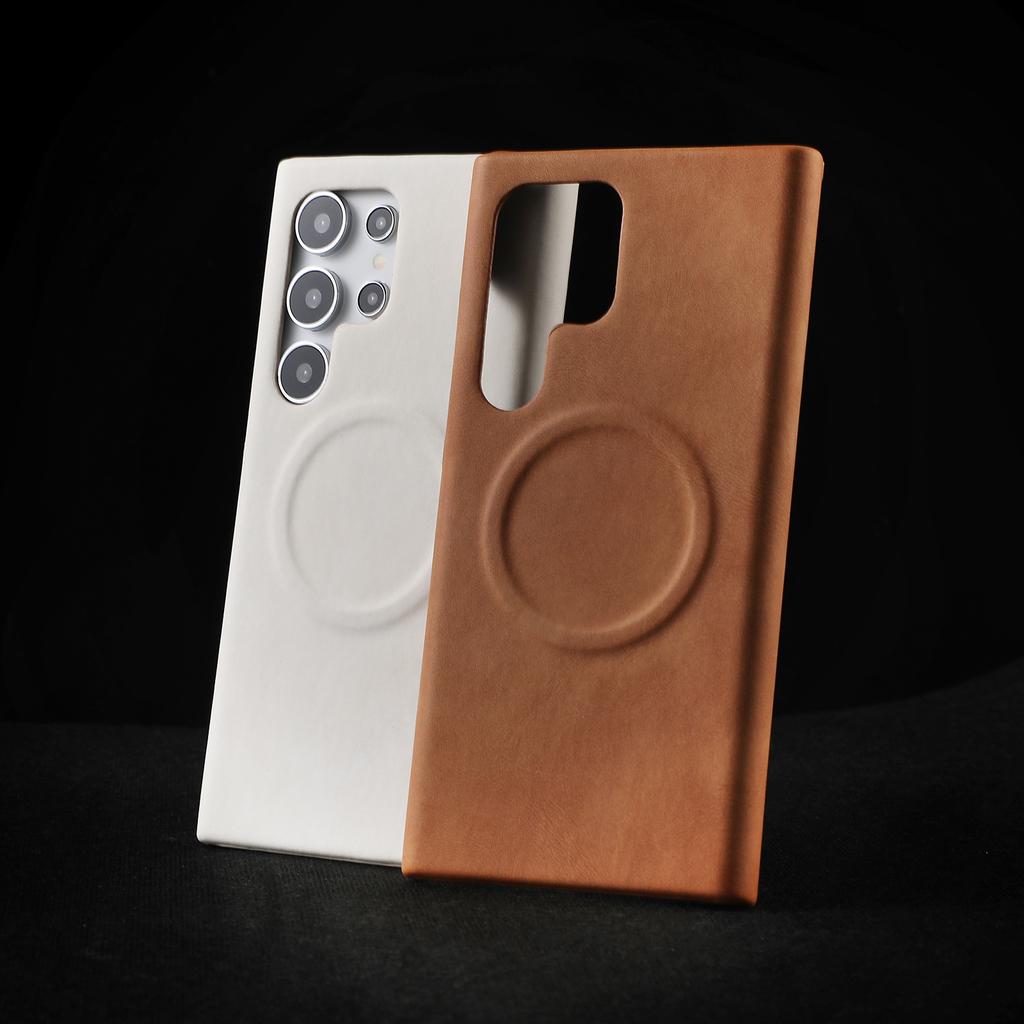 New Model Suitable for Samsung S25 Ultra Mobile Phone Case Skin Skin Skin Magnetic S24ultra Protective Case