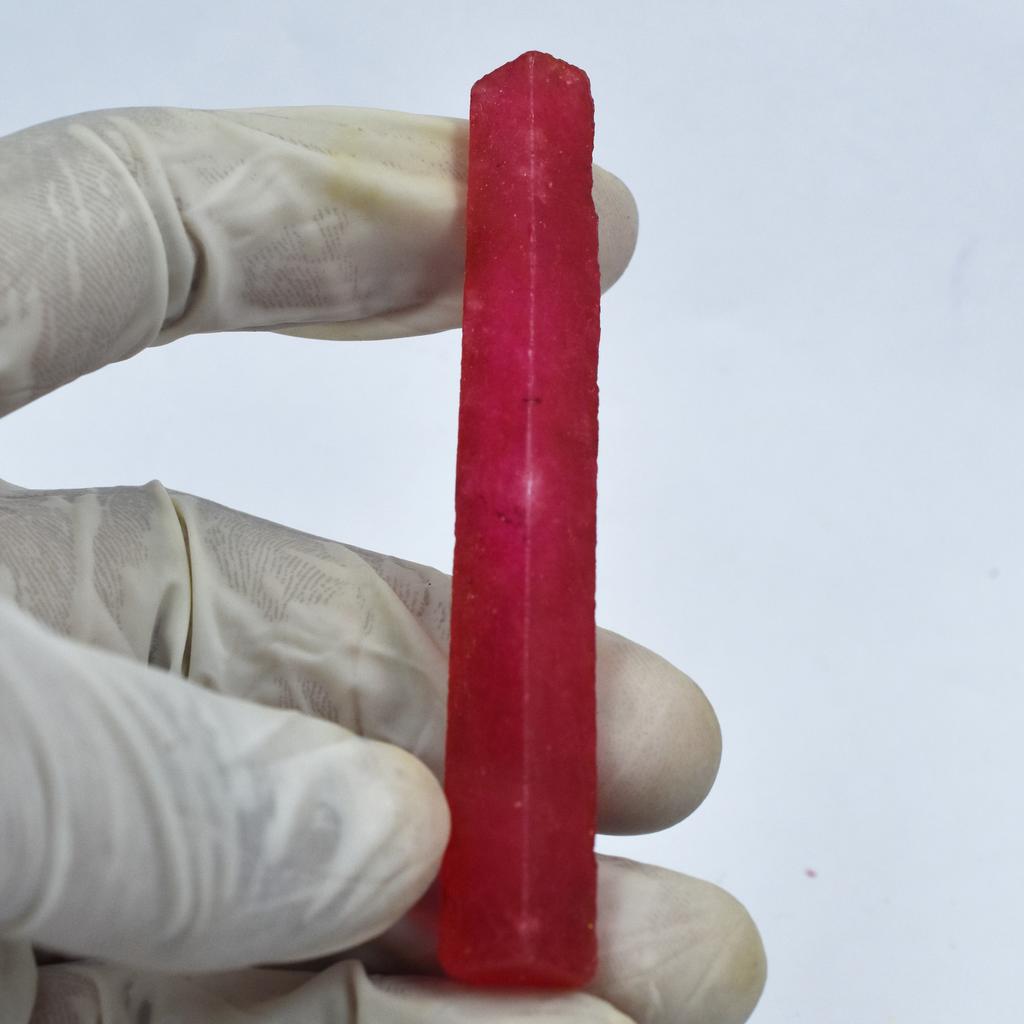 Natural Red Ruby Rough 73.25 Ct Uncut Loose Gemstone Jewelry Making
