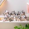 Cheese Cat Crafts: 9 Styles, 5 Colors - Moss Micro Landscape Figurines and Eco Bottle Ornaments