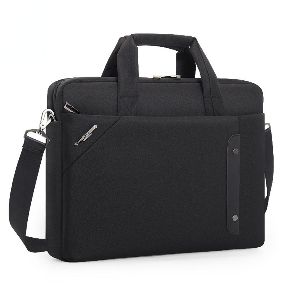 

Сумка для компьютера из ткани Оксфорд, большая вместительная сумка в деловом стиле, водонепроницаемая, износостойкая сумка для файлов, тренд горизонтального стиля