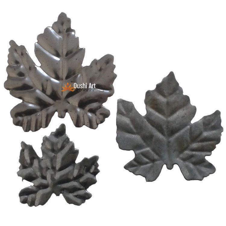 Wrought Iron Accents: Leaves & Flowers – A204 Grape Leaves (Large, Medium, Small)