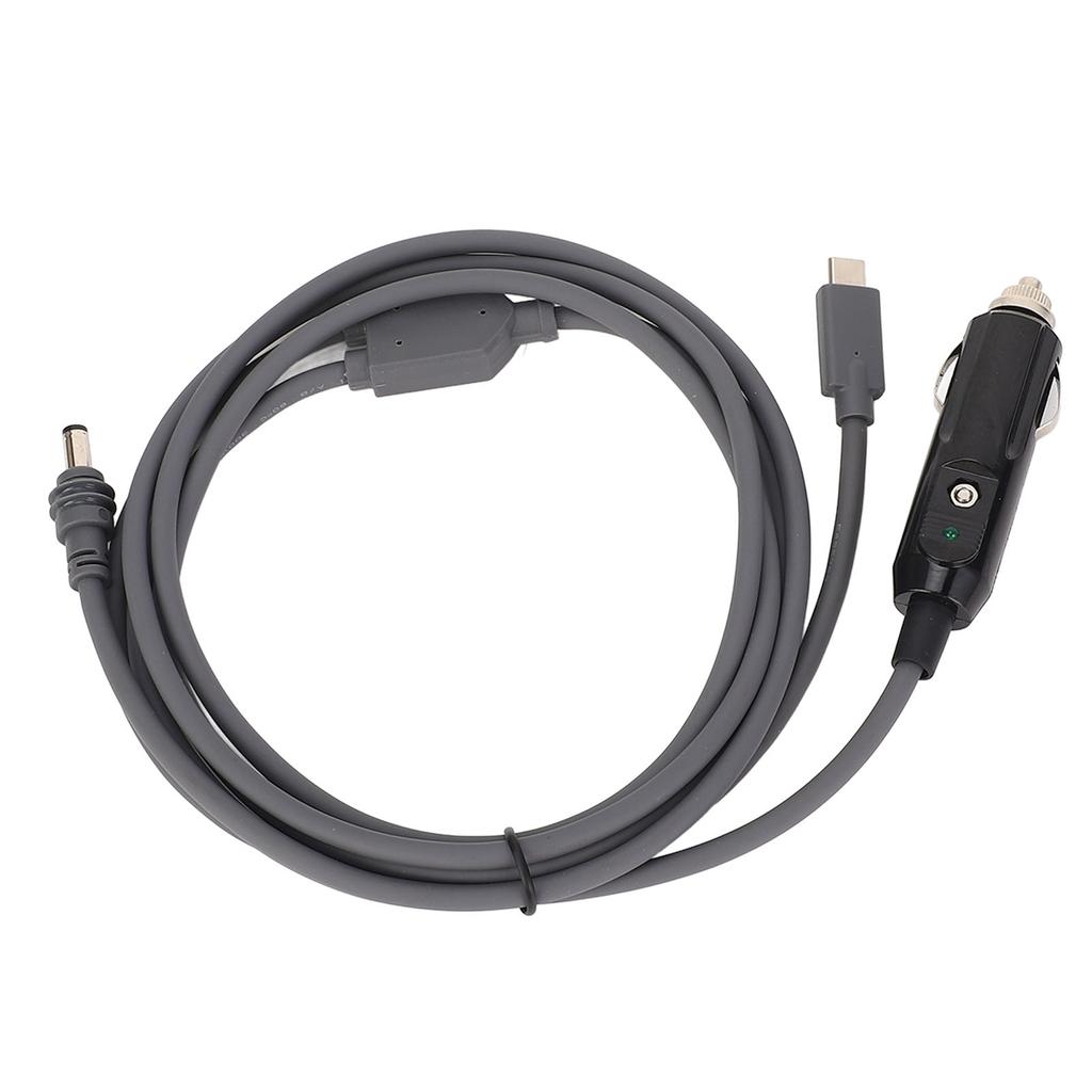 7.5FT Adapter Cable 18AWG USB C and Cigar Lighter To 5.5x2.1mm DC Port Power Cord for Mini Dish