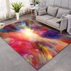 Fashion Color Cloud Decorative Floor Mat Living Room Bedroom Door Mat Abstract Art Simple Atmospheric Room Bedside Blanket