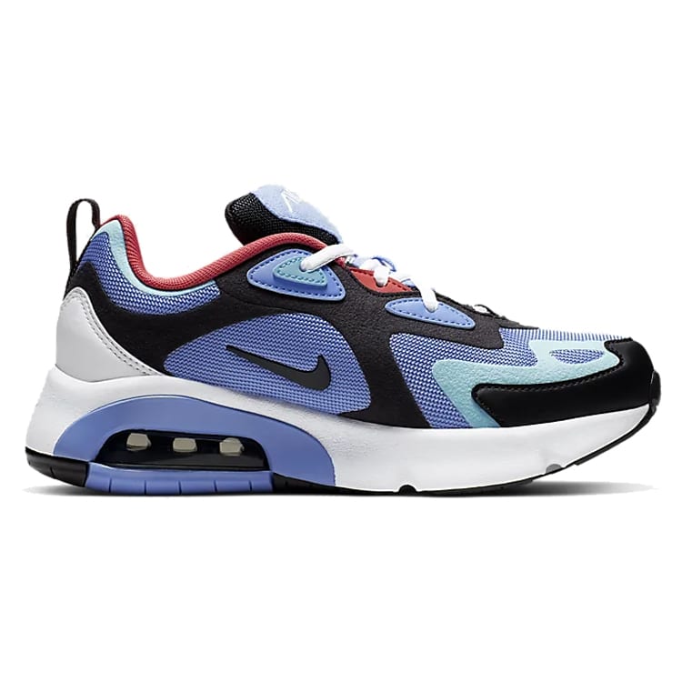 Nike Air Max 200 Low top Running Shoes Pulse Blue Air Cushion Unisex AT5627-400