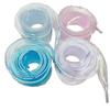 Iridescent 4cm Fish Tail Pearlescent Wavy Lace Ribbon for Shoelaces and Bows