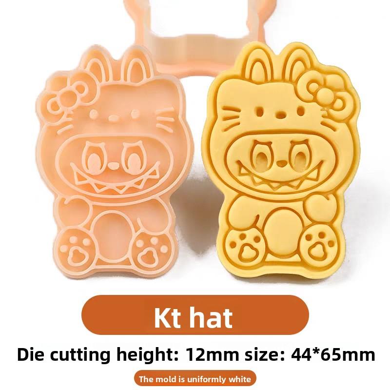 Cartoon Cookie Mold Cookie Butter Cookie Cutting Mold Creative Three-dimensional Baking Tool
