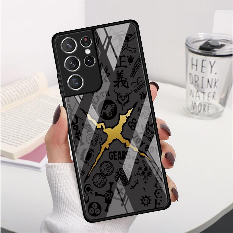 Phone Cover Case for Samsung Galaxy S25 S9 S23 Plus S8 S24 Ultra S21 Note 10 20 8 9 S22 S10 S20 FE OneS P-ieceS LuffyS