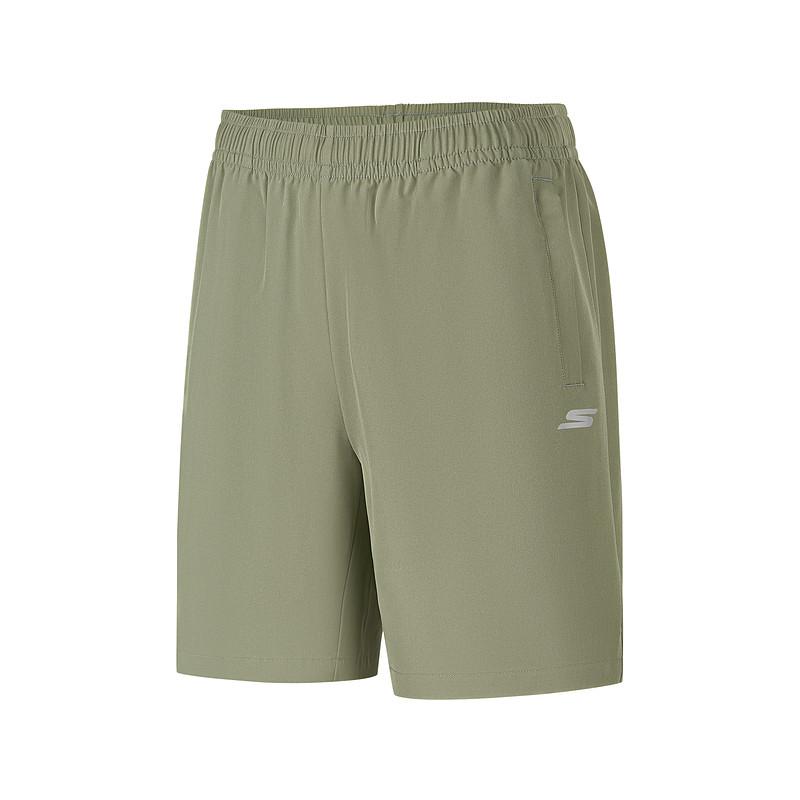 Skechers Woven Moisture-Wicking Quick-Dry Breathable Running Shorts Women shorts P226W194-01DR S