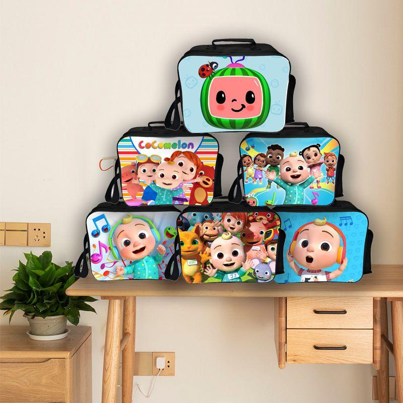 Cocomelon Isolierte Lunchbox-Tasche mit großem Fassungsvermögen für Kinder-Outdoor-Abenteuer