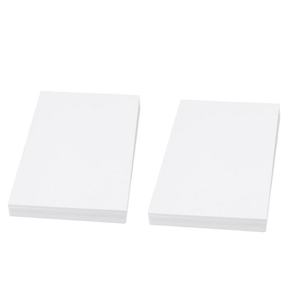 100Pcs 4x6 Blank Cards White Blank 4x6in Premium Paper Wide Application Blank Postcards for Art