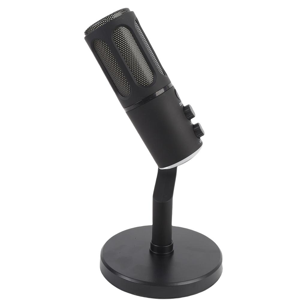 Dynamic Microphone XLR USB Interface Cardioid Pickup Pattern RGB Dynamic Mic for Gaming Live