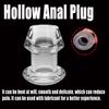Hollow Anal Plug Dilator Expansion,Tunnel But Butt Plugs Anus Ass Stuff Stretching Sex Toys,Analplug Butplug Buttplug Analsex