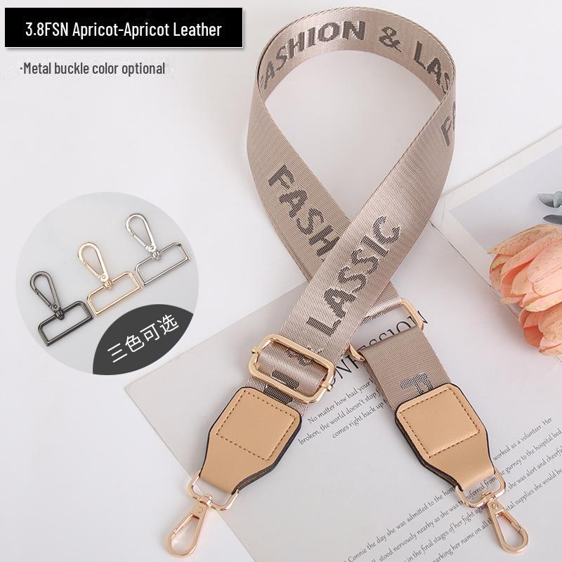 Extended Leather Women's Bag Strap - Non-Fading Jacquard Webbing for Handmade Computer Bags
