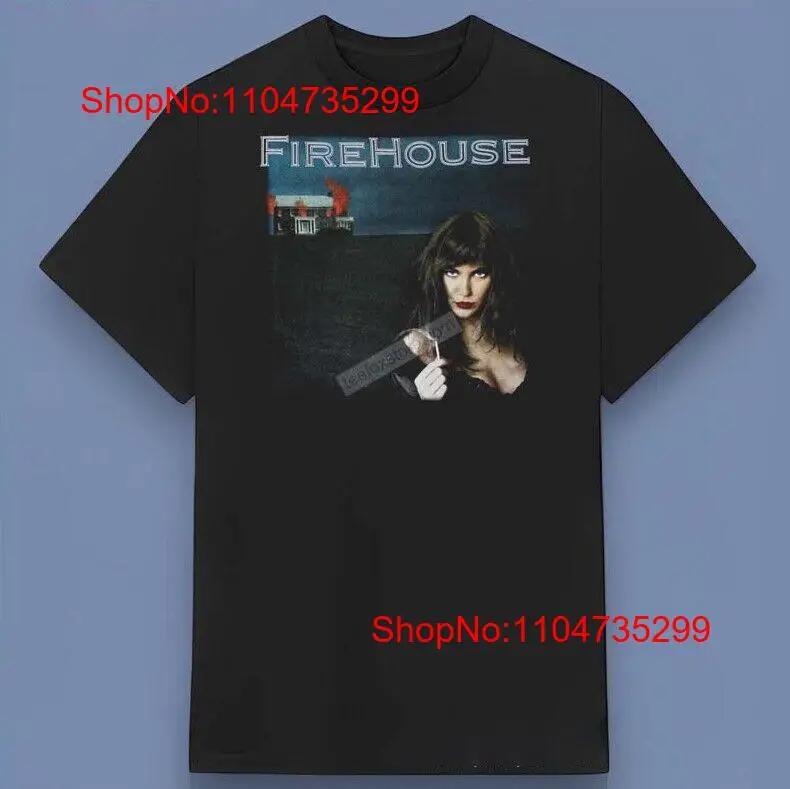 Retro Firehouse Band T Shirt For Fans All Size S 4xl Vintage Versatile Unisex Homme Comfortable Stretched Stylish Casual