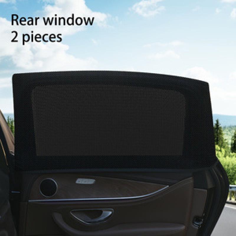 Upgraded Zipper Style Car Mosquito Curtain & Sunshade - Ventilated and Breathable