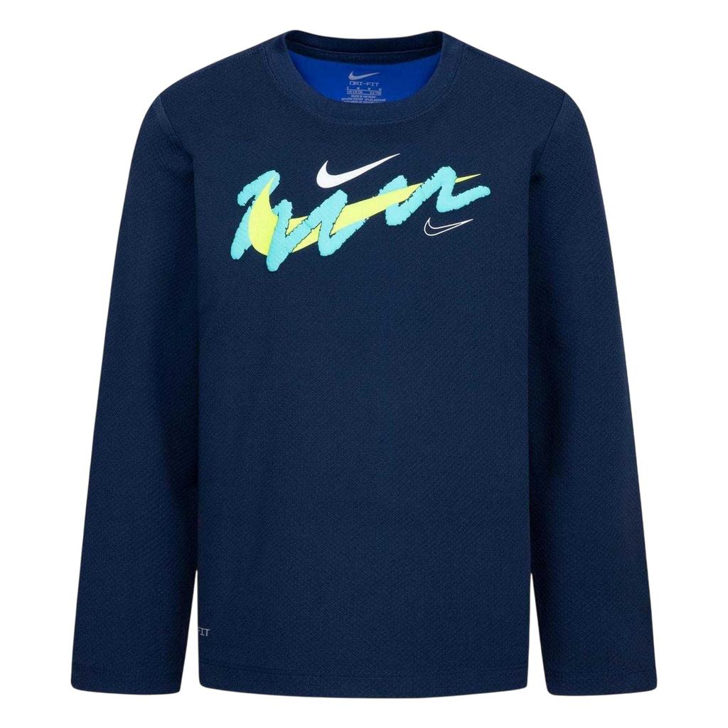 Nike Boys Swoosh Long-Sleeved T-Shirt