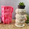 Pumpkins Shape Flower Pots Molds Silicone Mould Halloween Candle Holder Molds Epoxy Resin Molds Handmade Plaster Molds