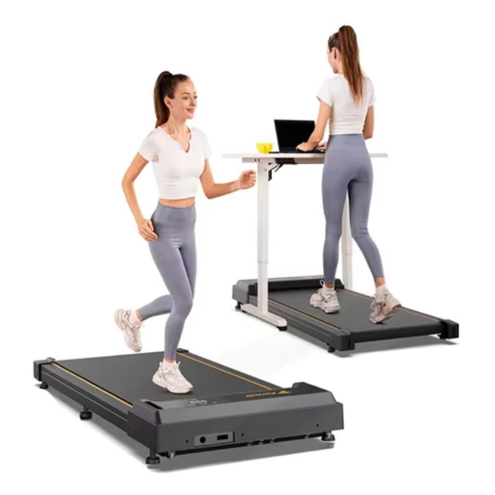 Electric Treadmill Formill FT21 2.5HP Motorized Treadmill, 100kg Load, LED Display, Walking Pad Under Desk Treadmill for Office & Home Use