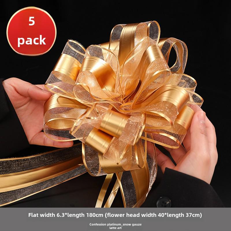 

Набор для украшения свадебного автомобиля цветами с лентами и бантами