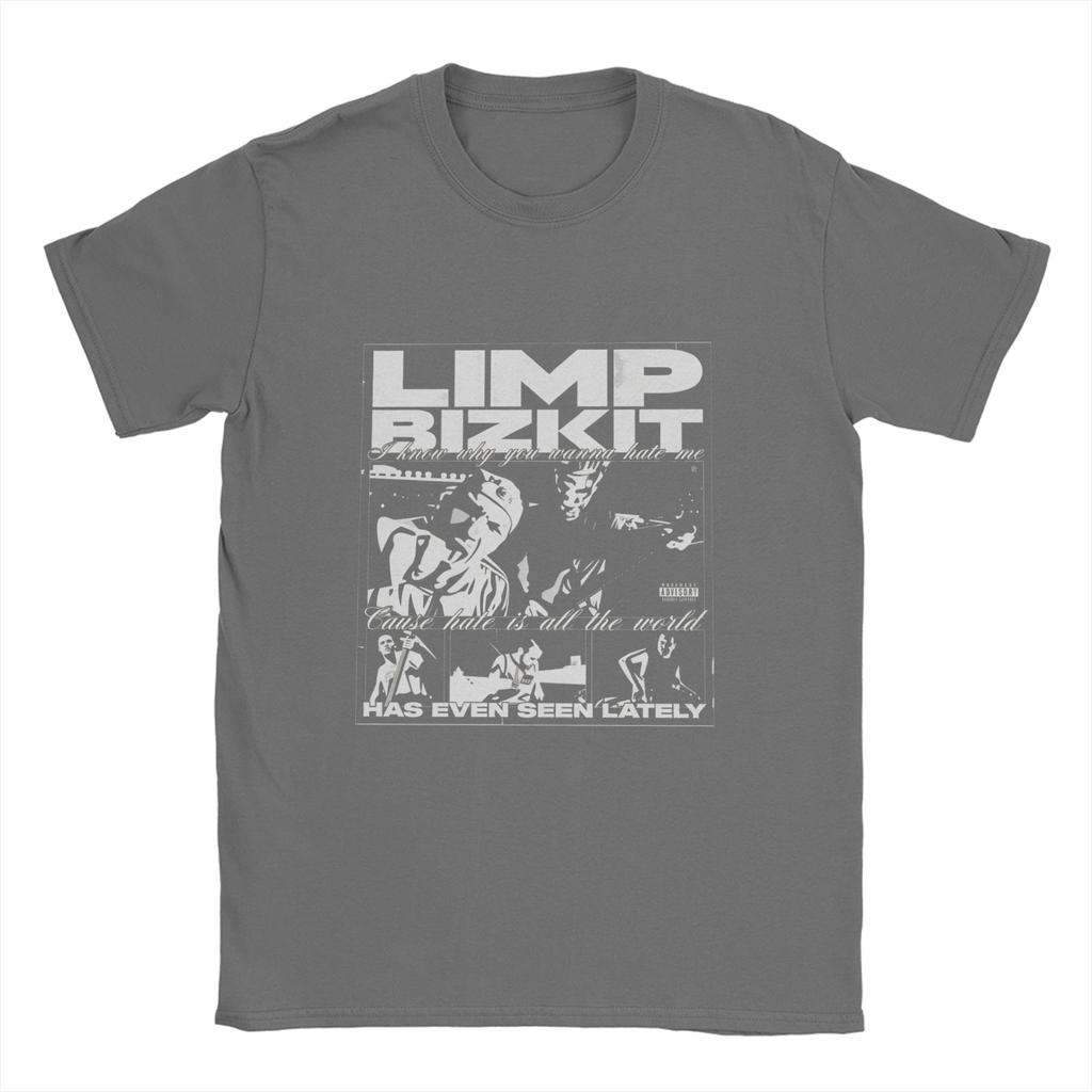 Limp Bizkit Cotton T Shirt For Man Summer Aesthetic TShirts Crew Neck Harajuku Tee Shirt Oversized Design Tops