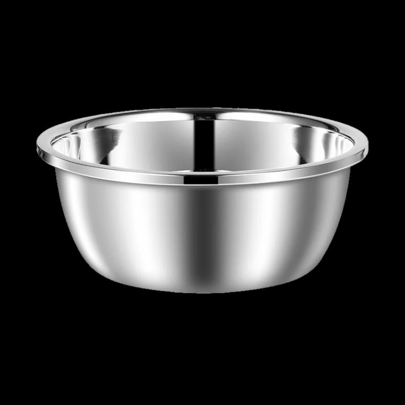 Deep Stainless Steel Mixing Bowl