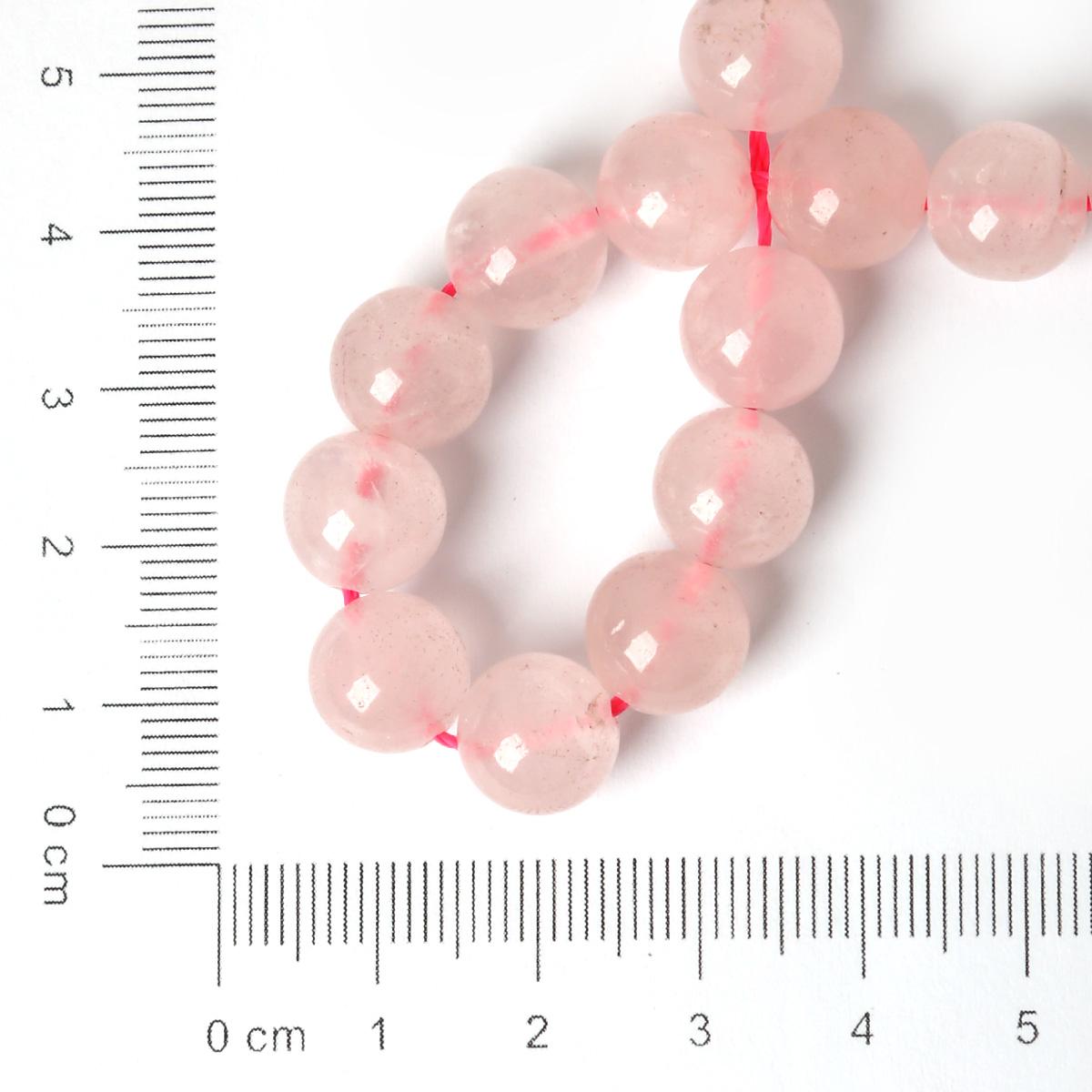 

10 мм натуральные розовые хрустальные бусины, свободные круглые кварцевые бусины для изготовления ювелирных изделий, браслет, ожерелье, серьги 10mm 38pcs розовый
