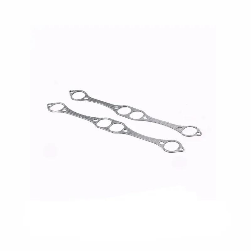 Collettore Acciaio Inox Corto Hugger di Alta Qualità Small Block Per Chevy V8 262/283/302/305/307/327/350/400