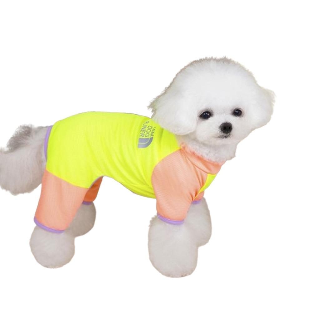 Four Legged Dog Sweatshirt Comfortable Pet Pullover Creative Pet Dog T-shirt  Four Seasons L жёлтый