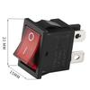5/20Pcs KCD1 Ship-shape Power Switch ON OFF 10A 125V 6A 250V 2Pin/3Pin/4Pin Rocker Switch Switches 15*21mm