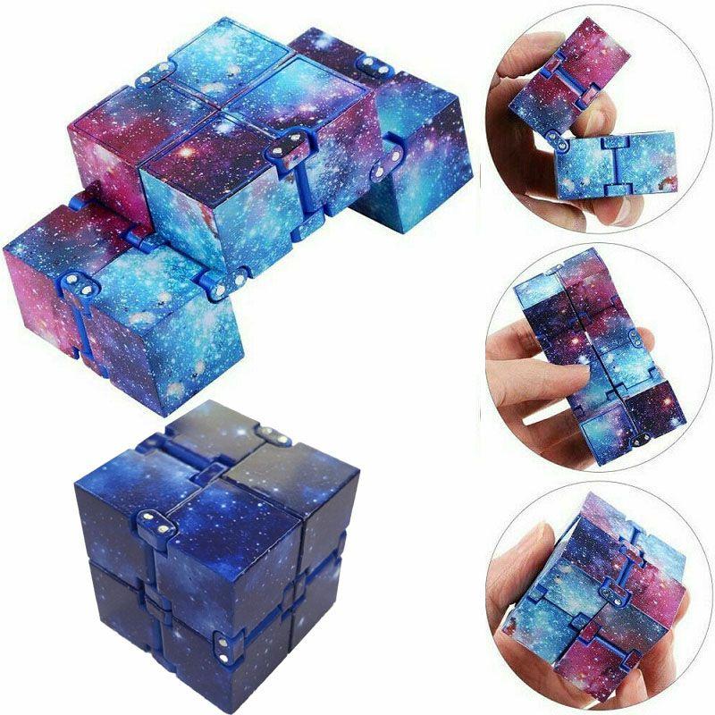 Premium Sensory Infinity Cube For Stress And Anxiety Relief Perfect For Kids And Adults