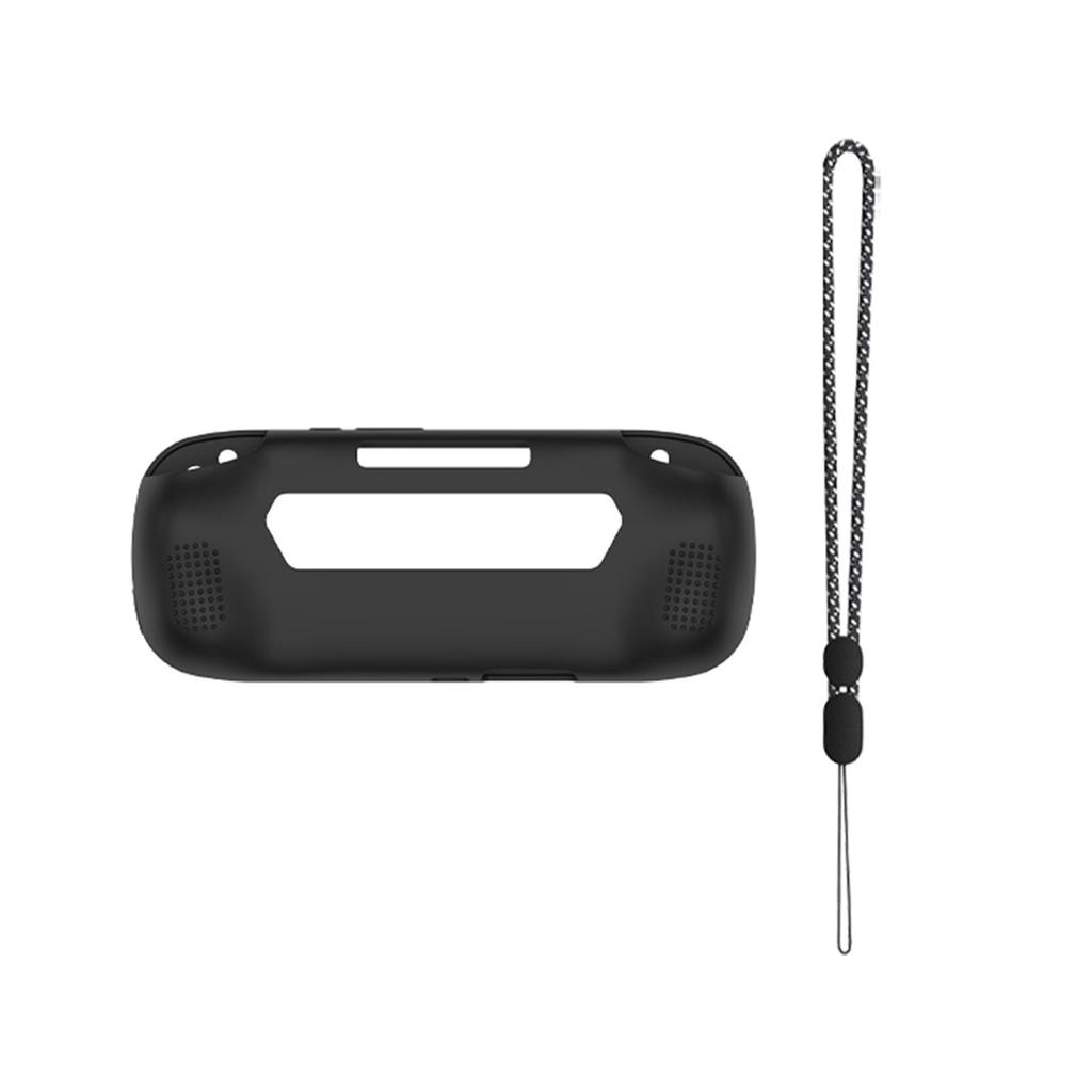 Gamepad Housing Silicone Protector Cover with Lanyard for Retroid Pocket 5 Console Scratchproof Shell Protective Sleeve