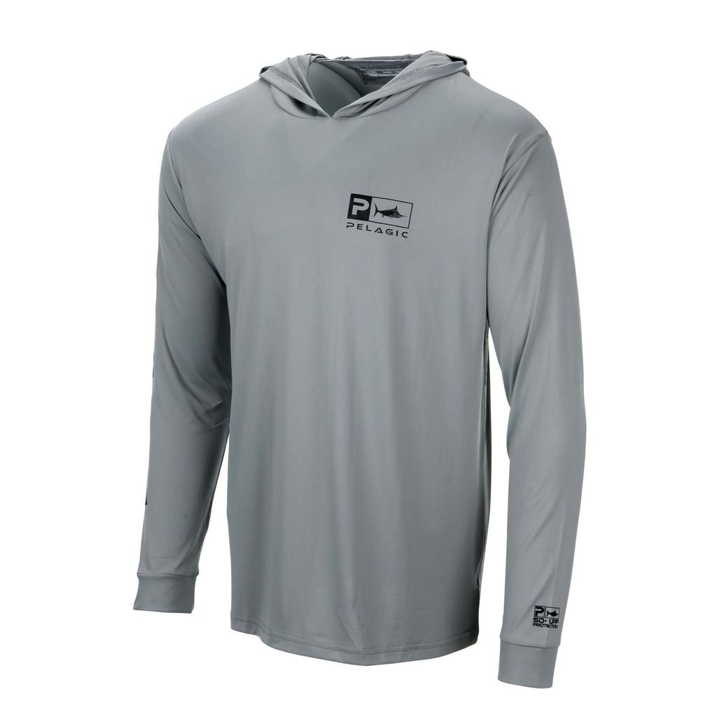 2024 PELAGIC Long Sleeve Hooded Fishing Suit Quick Drying Lightweight Sunscreen UV Protection Luya Fishing Suit