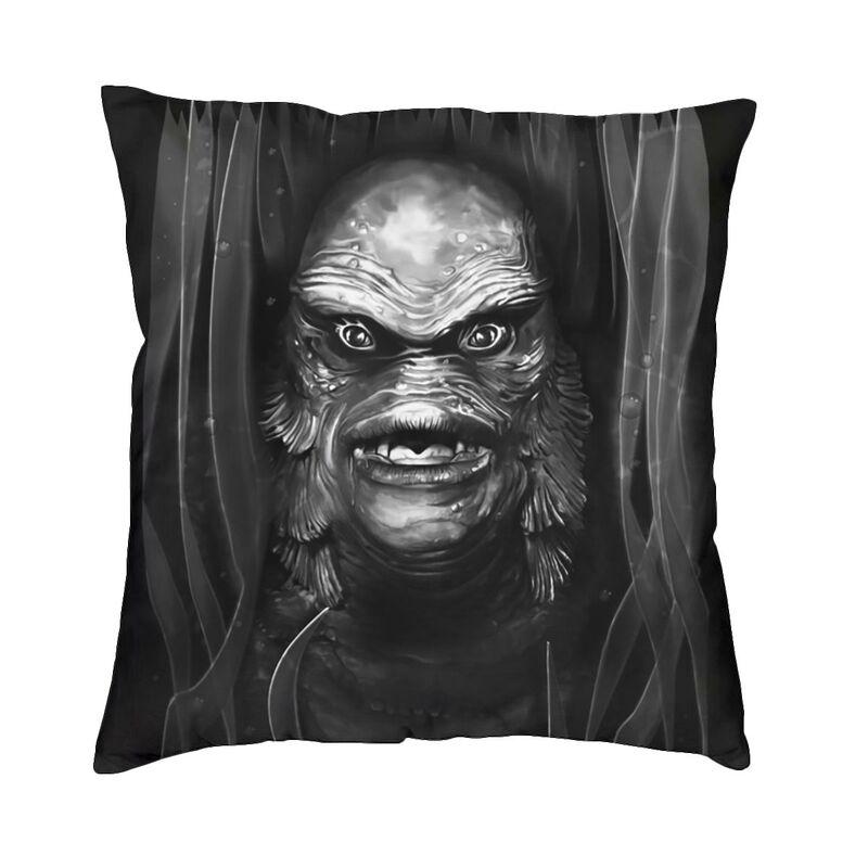 Creature From The Black Lagoon Pillow Case xcm Decorative Comedy Horror Movie Nordic Cushion Cover Velvet Pillowcase
