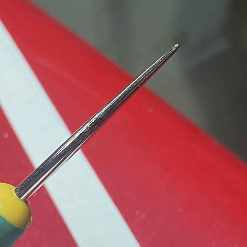 Green Feather Racket Stringing Machine for Tennis & Badminton with Double String Hole Tool