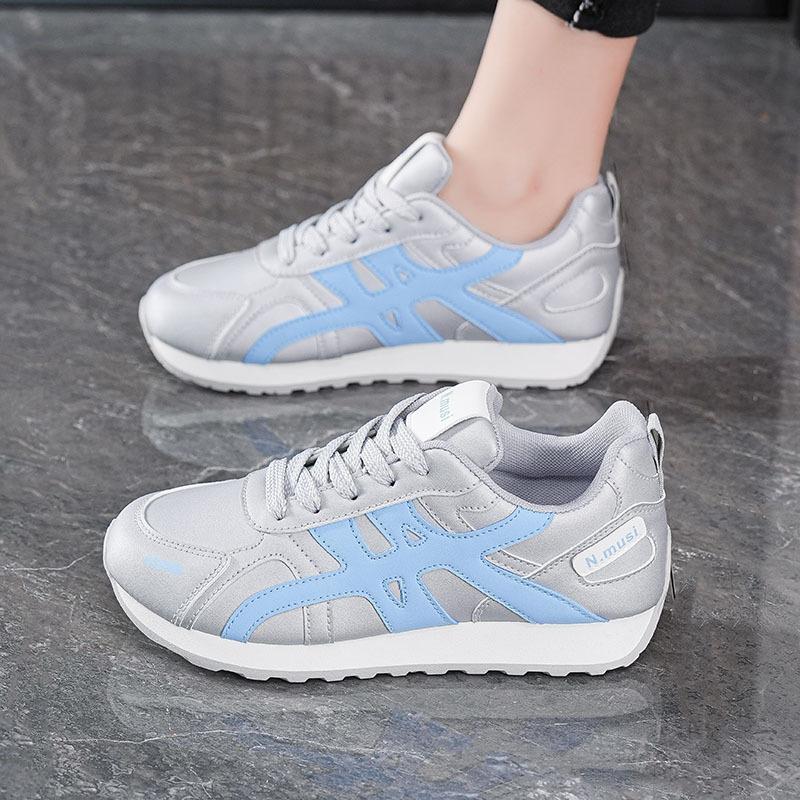 Dexun shoes 22 autumn new breathable sports shoes soft-soled casual board shoes trendy shoes 35