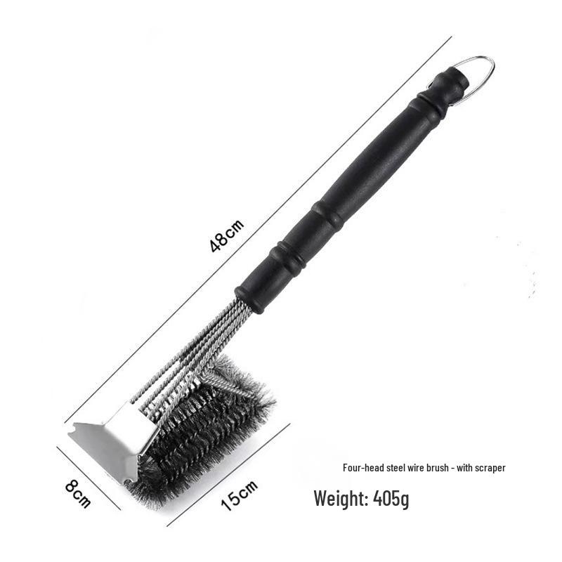 Stainless Steel BBQ Grill Cleaning Brush