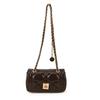 French Leather Waxed Pu Crossbody Bag With Zipper Closure For Office And Casual