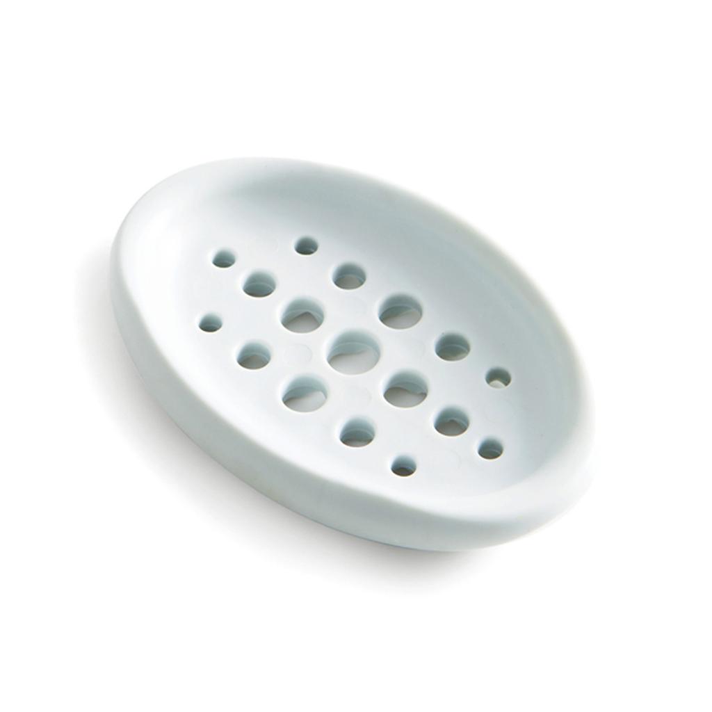 Flexible Soap Holder Hollow Design Soap Dish Bathtub Kitchen Soap Saver Drainer Sponges Scrubber Display Bathroom Products