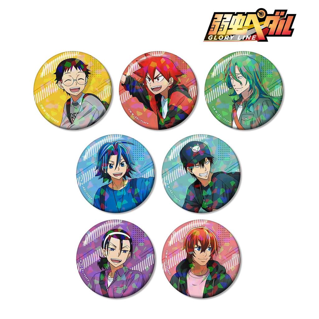 Yowamushi Pedal GLORY LINE Original Outing Ver. Trading Hologram Badges, Box of 7