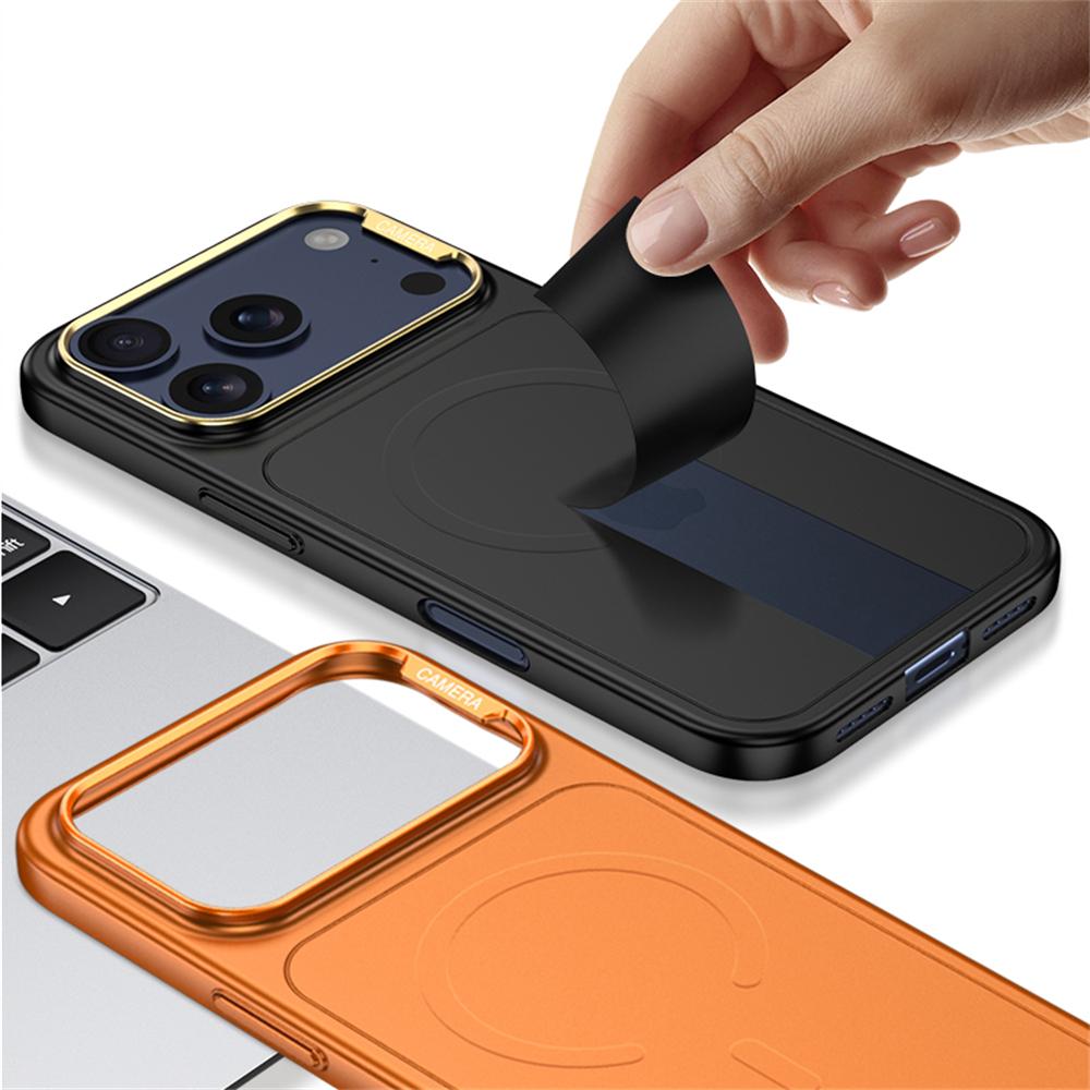 For iPhone 17 Pro Max For Magsafe Magnetic Ultra Thin Phone Case For iPhone Air Wireless Charging Electroplating Protect Cover