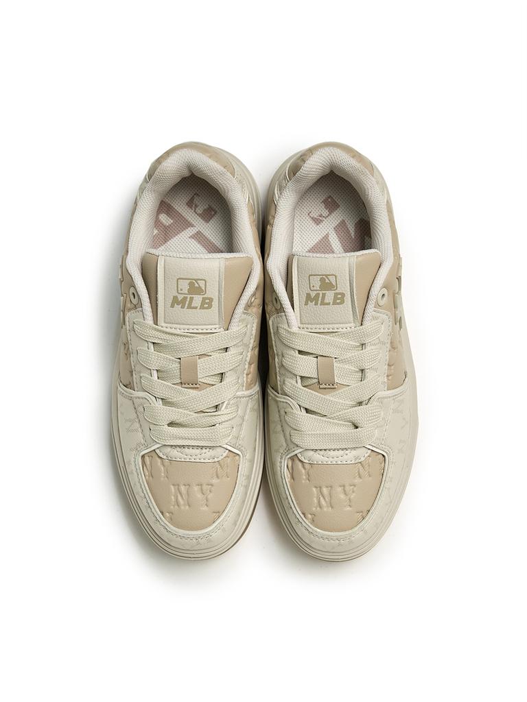 Mlb Chunky Liner Embossed Monogram Ny (Beige)
