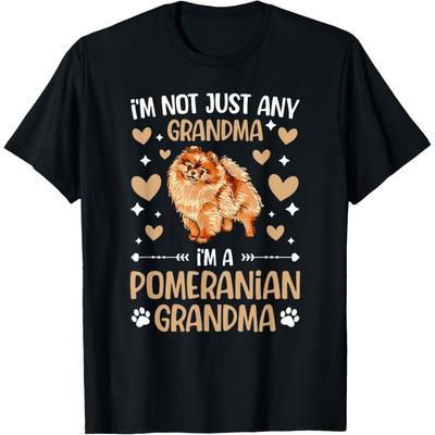 I'm A Pomeranian Grandma Of A Pomeranian Grandmother T-Shirt